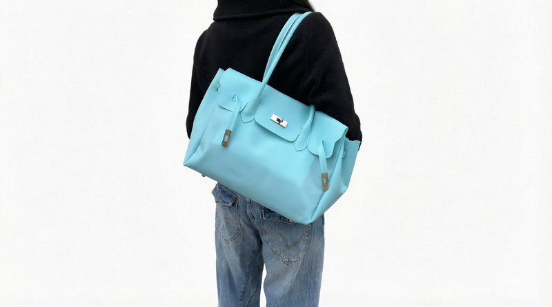 Jellyyy Clásico Blue — Bolso Jelly Firkin