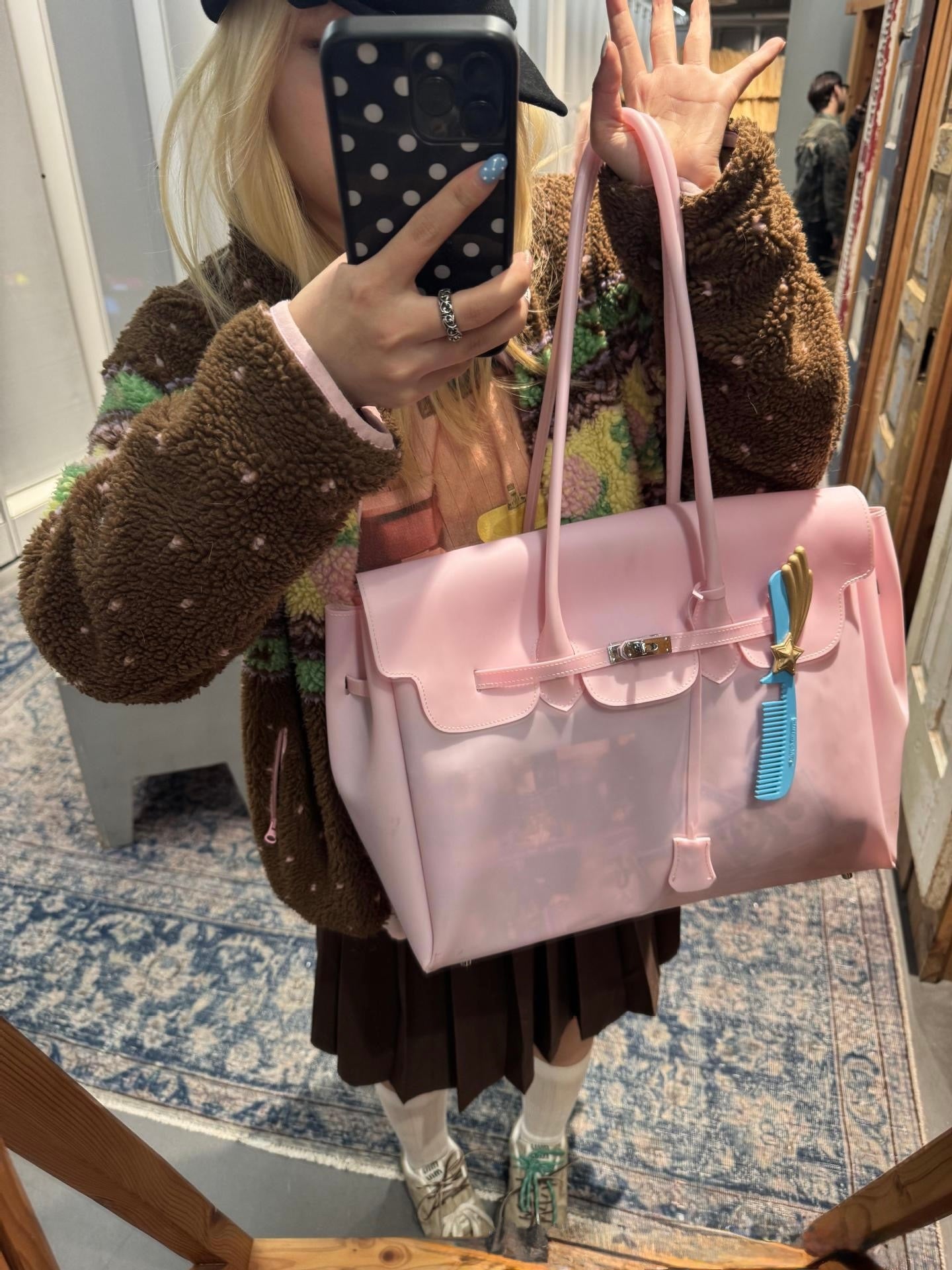 Jellyyy Clásico Light Pink — Bolso Jelly Firkin