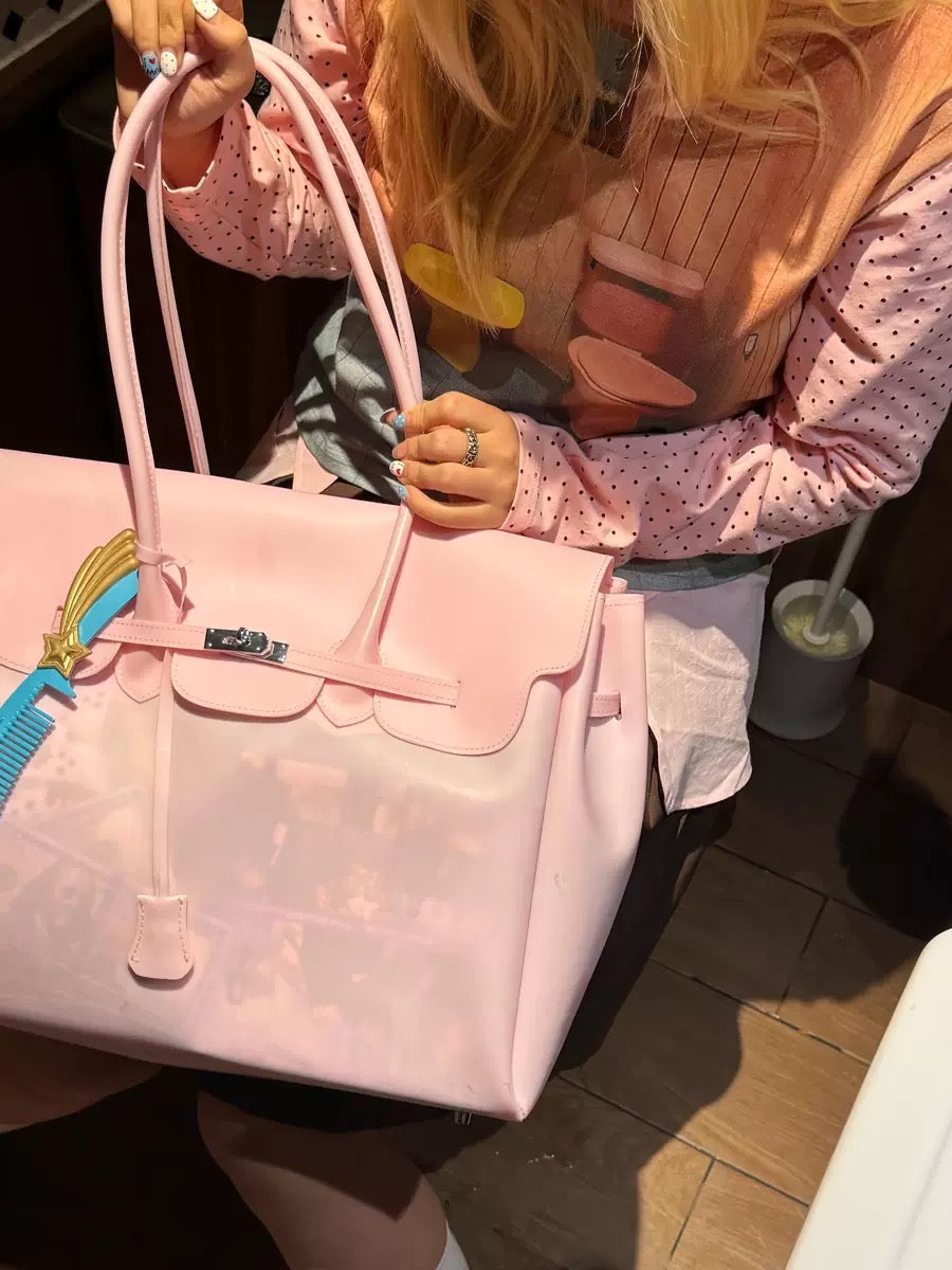 Jellyyy Clásico Light Pink — Bolso Jelly Firkin