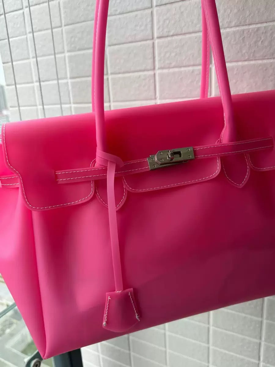 Jellyyy Clásico Pink — Bolso Jelly Firkin