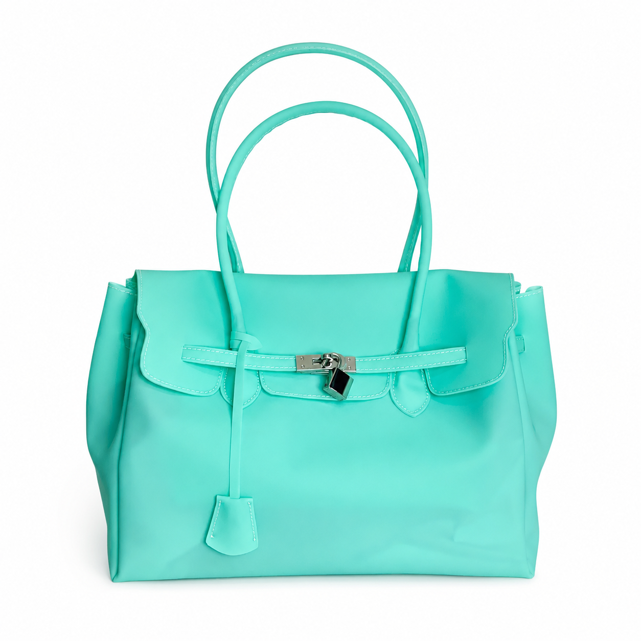 Jellyyy Clásico Aqua — Bolso Jelly Firkin