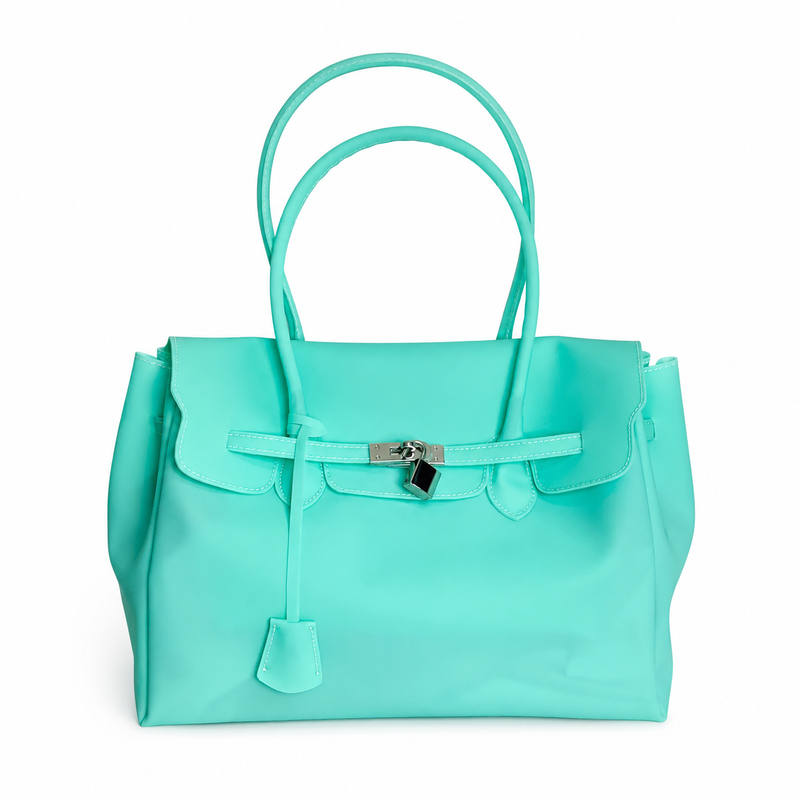 Jellyyy Clásico Aqua — Bolso Jelly Firkin