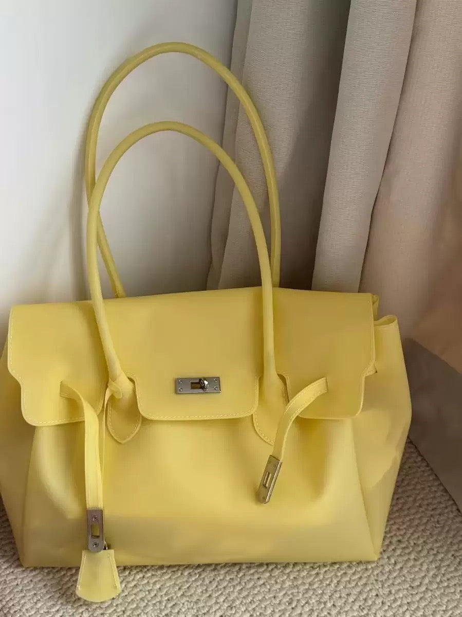 Jellyyy Clásico Yellow — Bolso Jelly Firkin