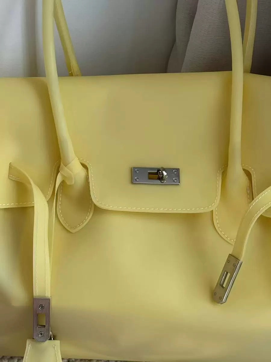 Jellyyy Clásico Yellow — Bolso Jelly Firkin