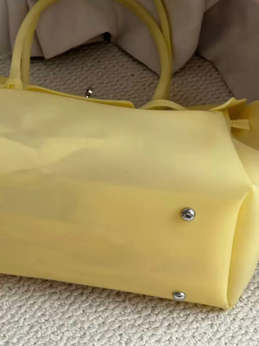 Jellyyy Clásico Yellow — Bolso Jelly Firkin