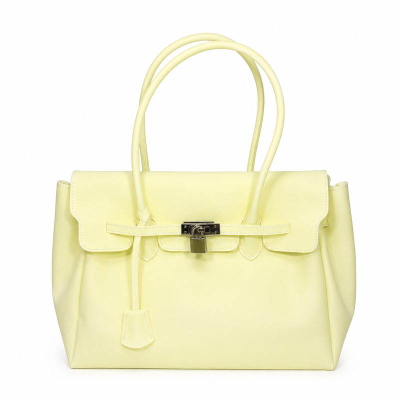 Jellyyy Clásico Light Yellow — Bolso Jelly Firkin