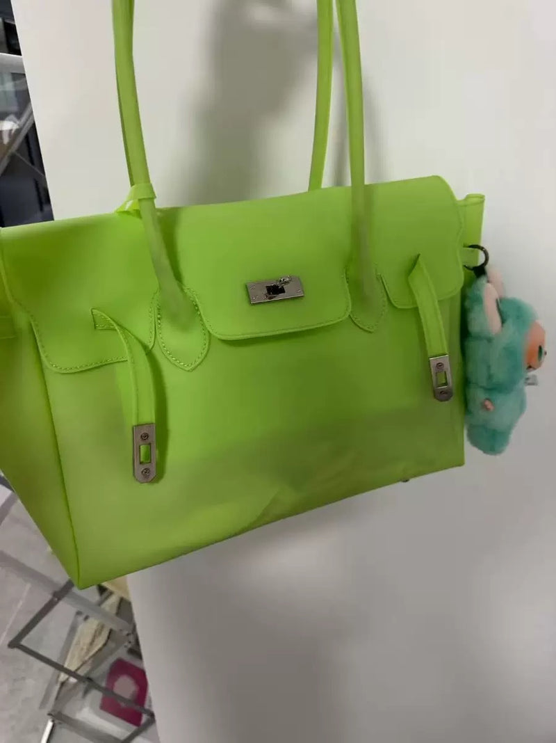 Jellyyy Clásico Green — Bolso Jelly Firkin