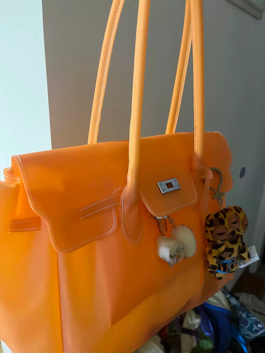 Jellyyy Clásico Orange — Bolso Jelly Firkin