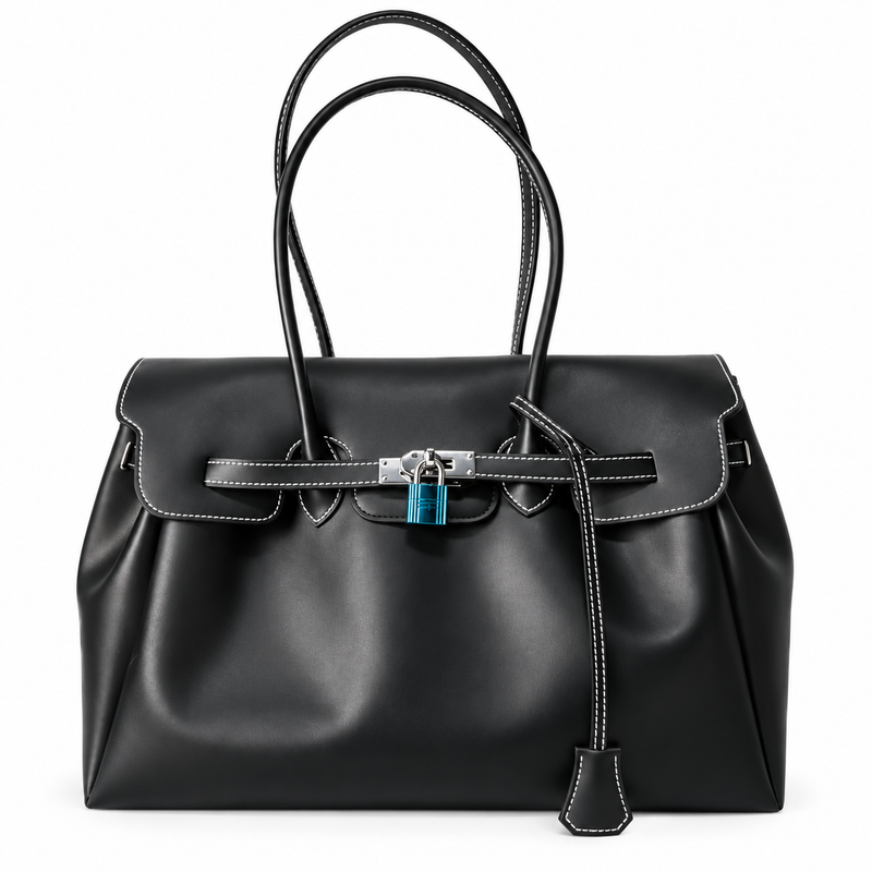 Jellyyy Clásico Black — Bolso Jelly Firkin