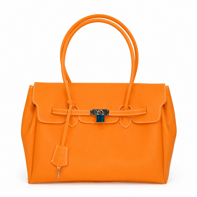 Jellyyy Clásico Orange — Bolso Jelly Firkin