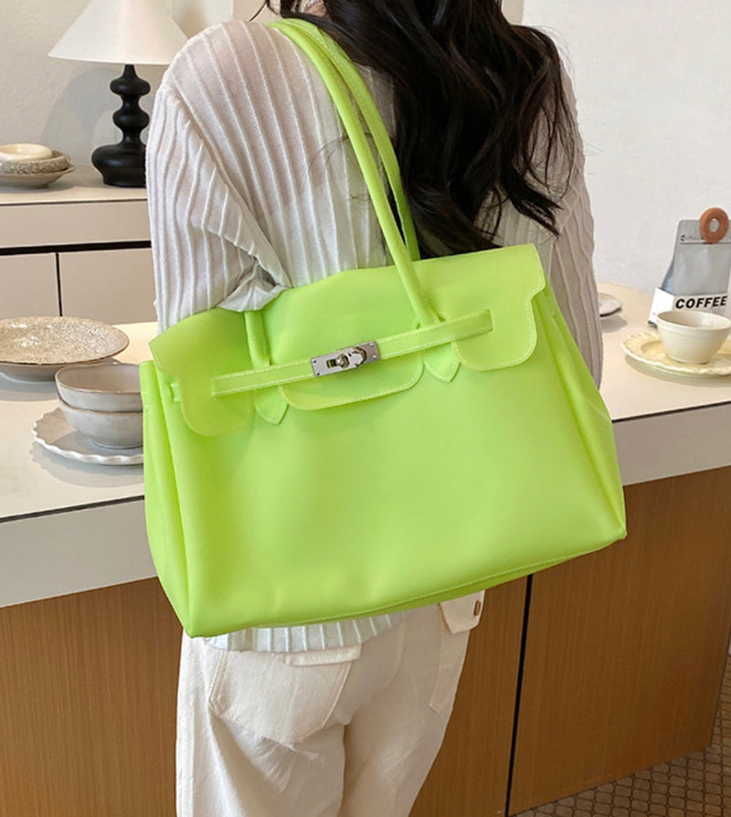 Jellyyy Clásico Green — Bolso Jelly Firkin